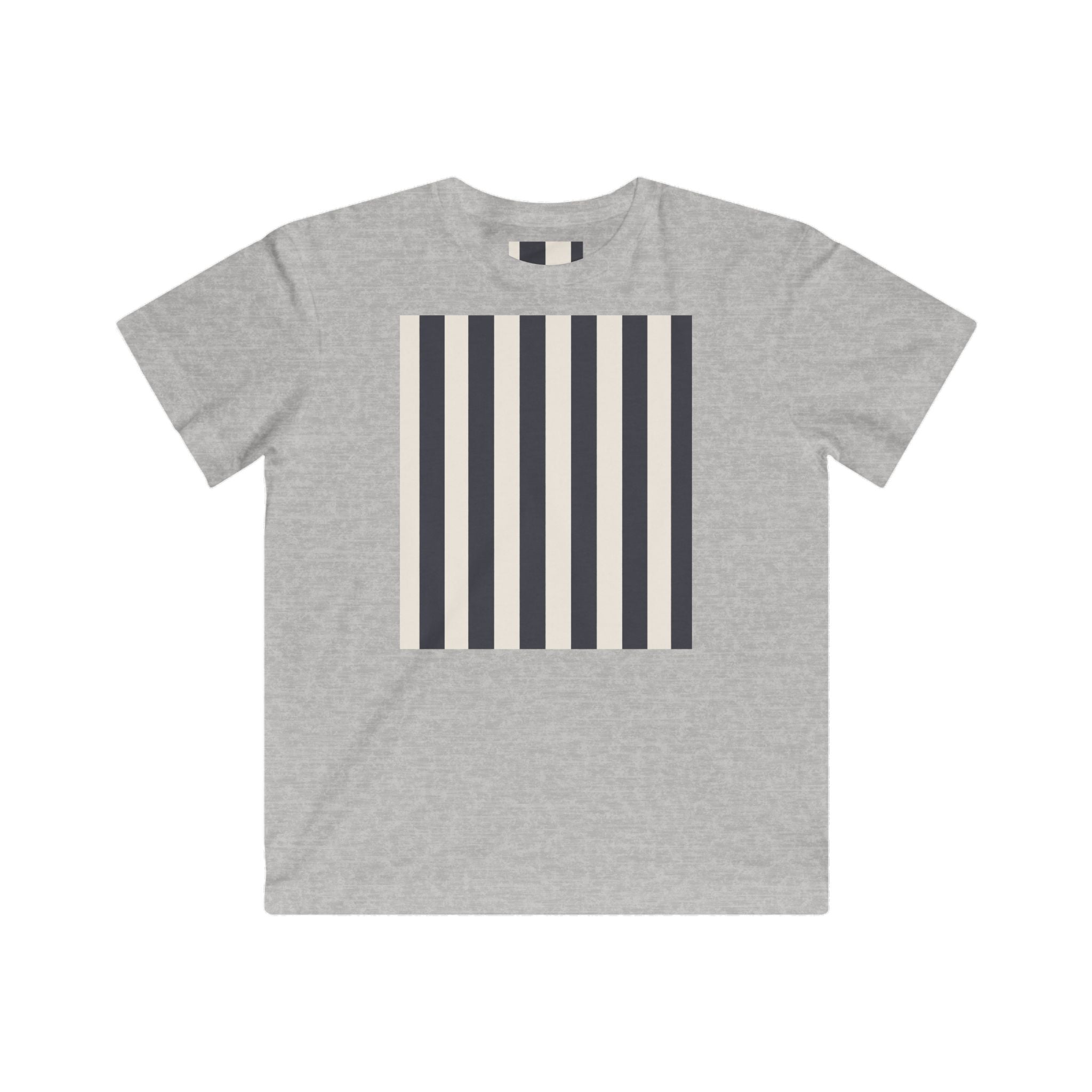 MOSiQ | Day of the Dead Kids Skull Costume Kids Striped Tee, Trendy Children's T-Shirt, Unisex Kids Wear, Casual Summer Top, Perfect Birthday Gift