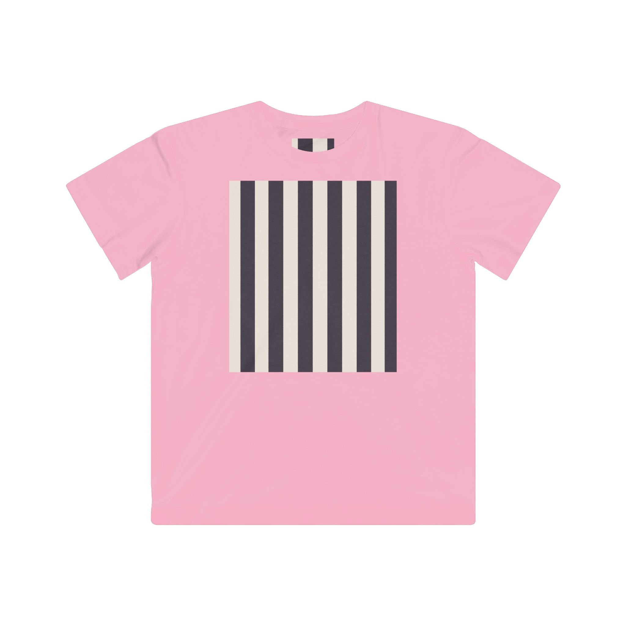 MOSiQ | Day of the Dead Kids Skull Costume Kids Striped Tee, Trendy Children's T-Shirt, Unisex Kids Wear, Casual Summer Top, Perfect Birthday Gift