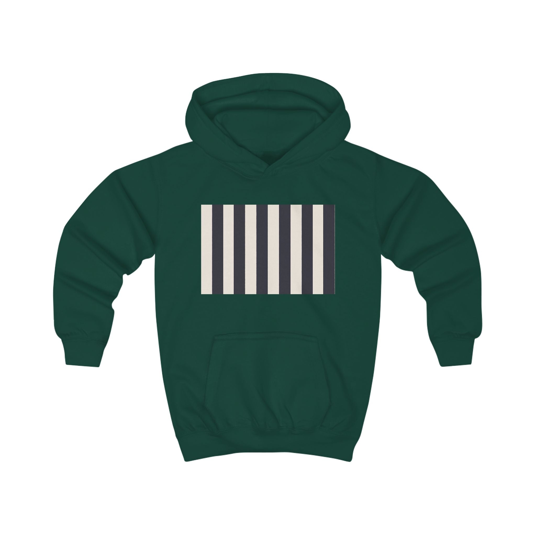 MOSiQ | Day of the Dead Kids Skull Costume Striped Kids Hoodie | Comfy Youth Pullover, Trendy Sweatshirt for Boys & Girls, Perfect Gift for Birthdays and Holidays