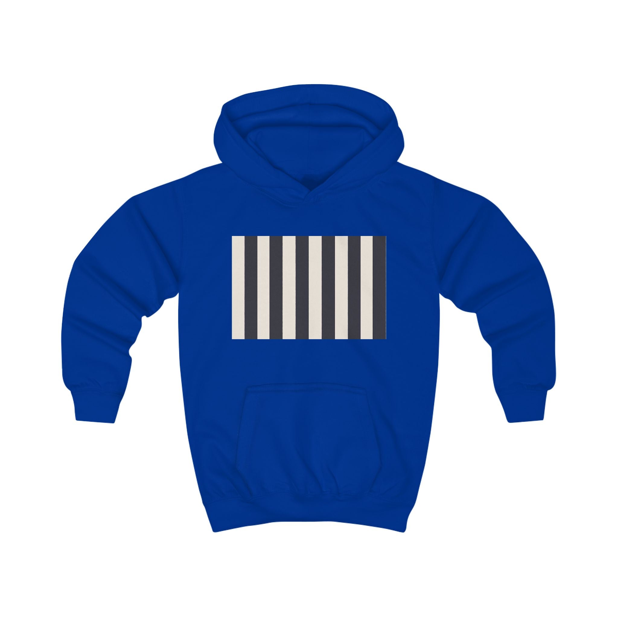 MOSiQ | Day of the Dead Kids Skull Costume Striped Kids Hoodie | Comfy Youth Pullover, Trendy Sweatshirt for Boys & Girls, Perfect Gift for Birthdays and Holidays