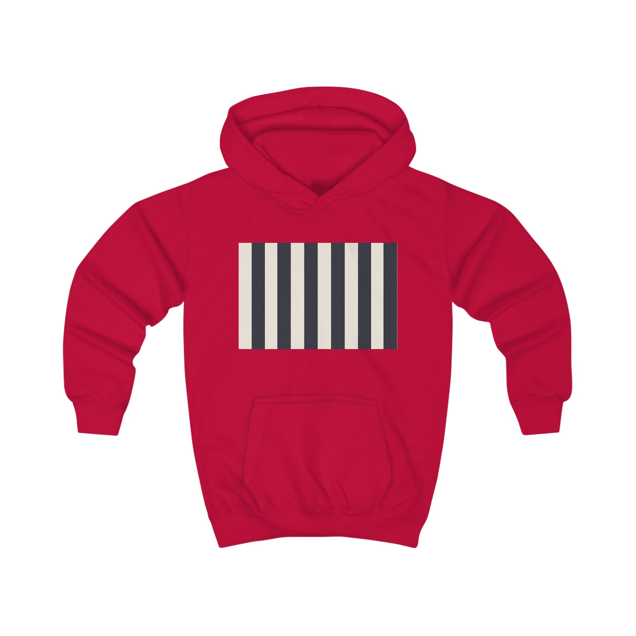 MOSiQ | Day of the Dead Kids Skull Costume Striped Kids Hoodie | Comfy Youth Pullover, Trendy Sweatshirt for Boys & Girls, Perfect Gift for Birthdays and Holidays