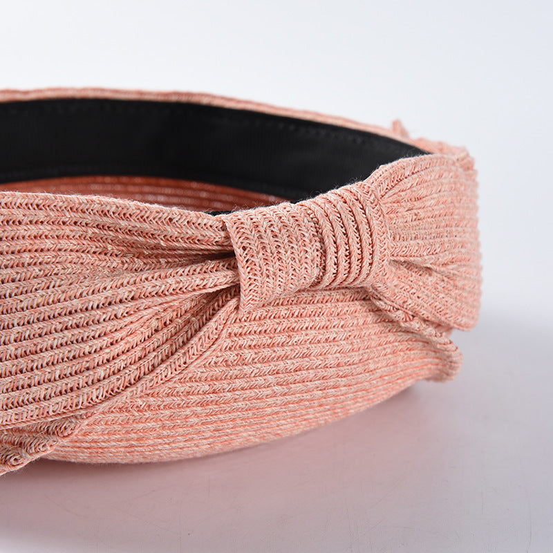 MOSiQ | Day of the Dead  Straw Beret Summer Elegant Bow Straw Hat