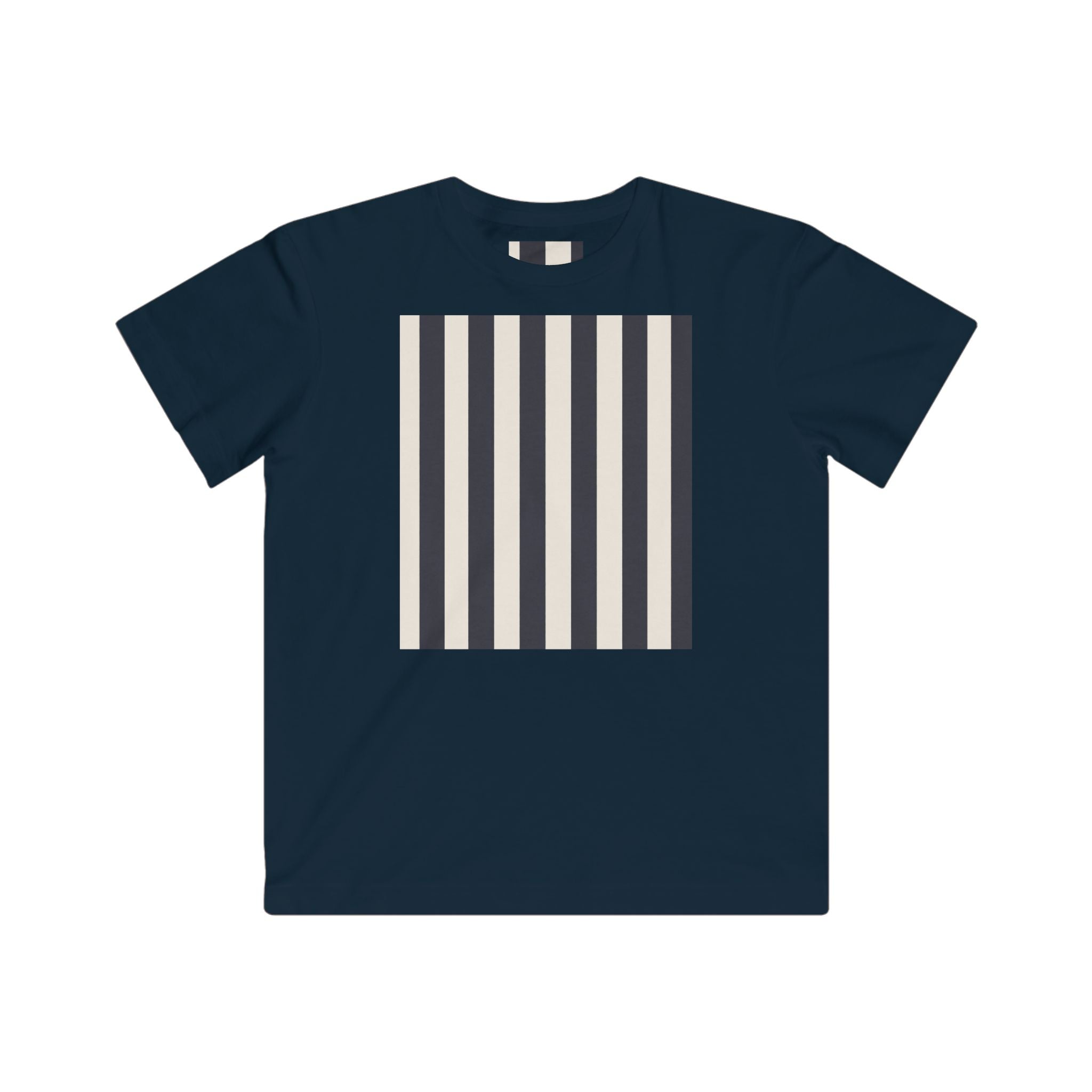 MOSiQ | Day of the Dead Kids Skull Costume Kids Striped Tee, Trendy Children's T-Shirt, Unisex Kids Wear, Casual Summer Top, Perfect Birthday Gift