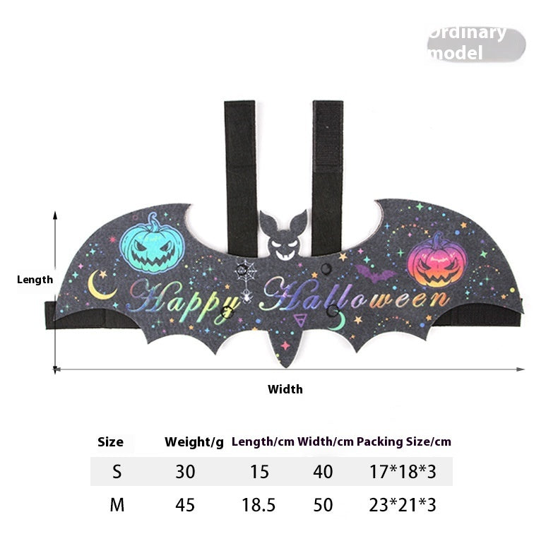 MOSiQ | Day of the Dead  Halloween Pet Batwing Cat Pet Costume