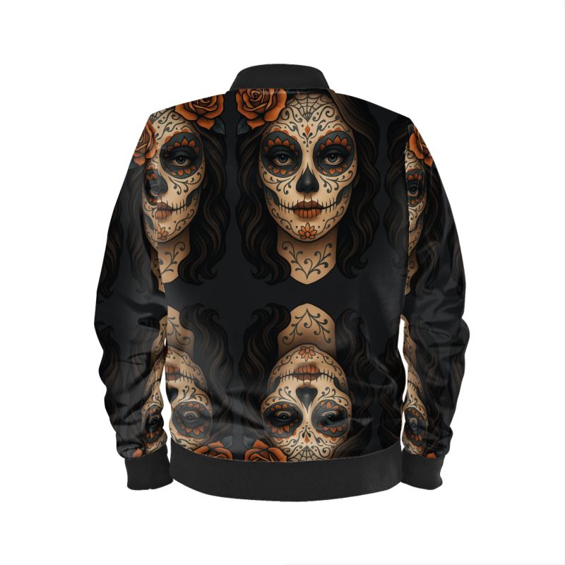 MOSiQ | Day of the Dead Havana Mens Bomber Jacket