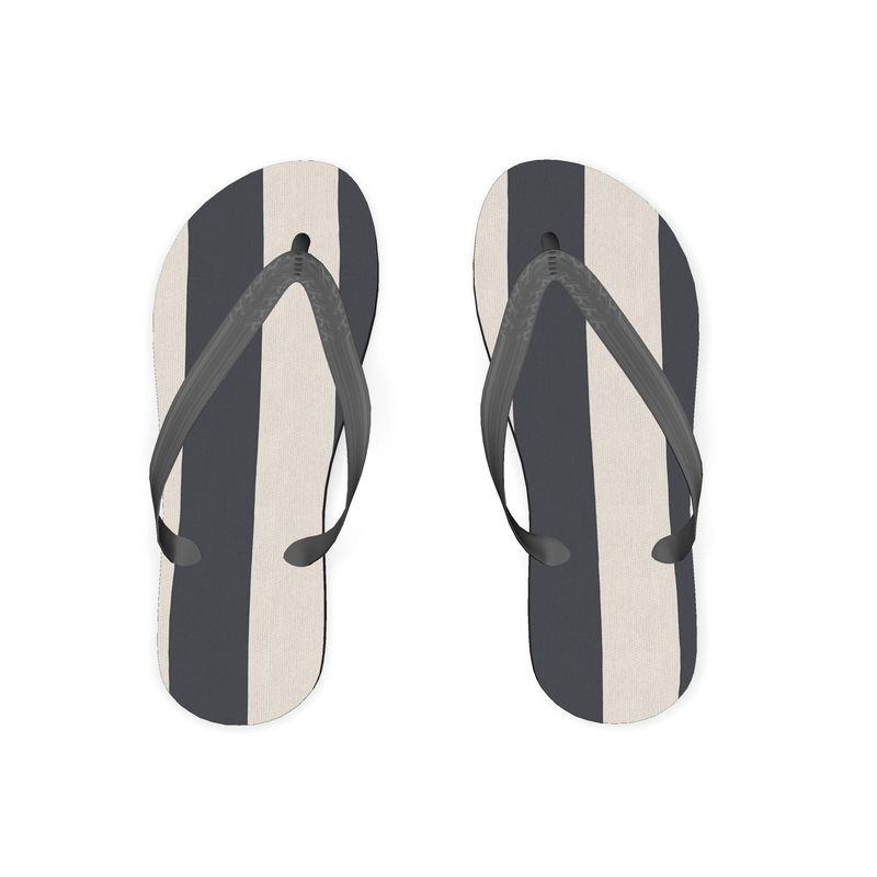 MOSiQ | Day of the Dead Bone Flip Flops