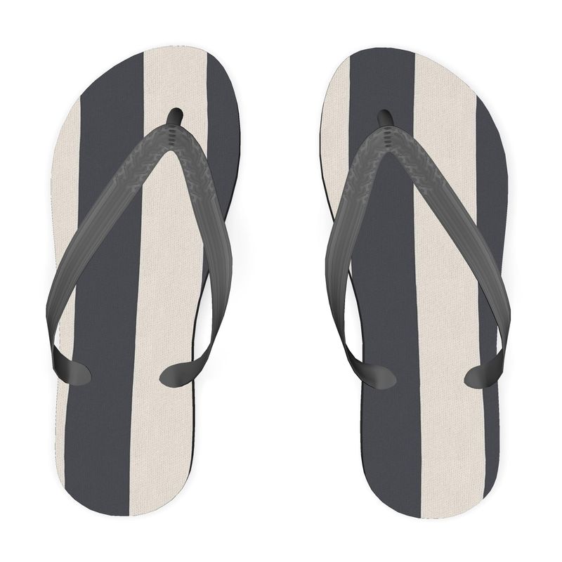 MOSiQ | Day of the Dead Bone Flip Flops