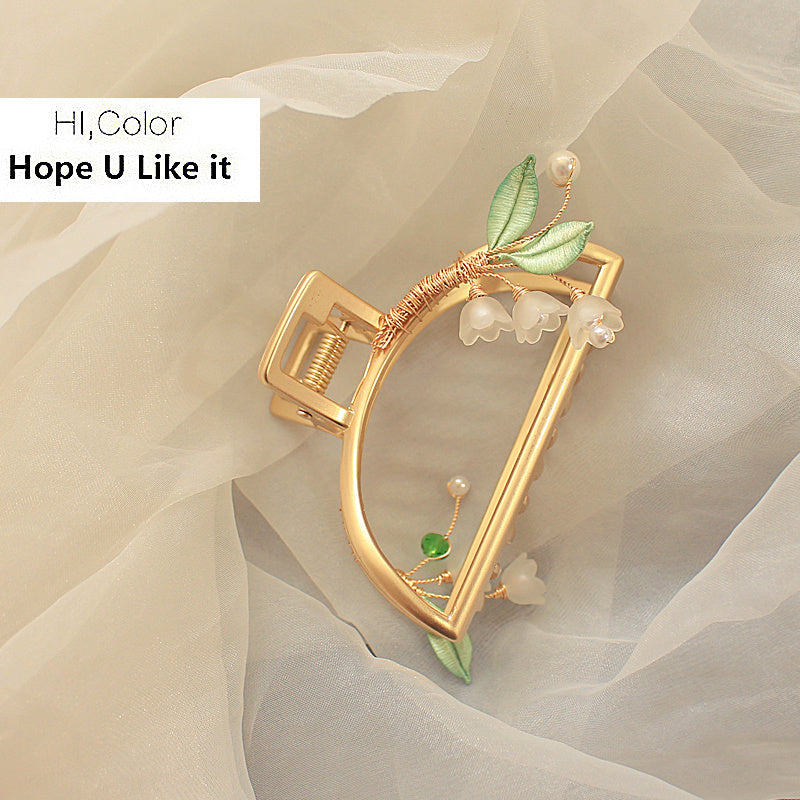 MOSiQ | Day of the Dead Flower Festival Hair Crown Wrapped With Flower Hairpin