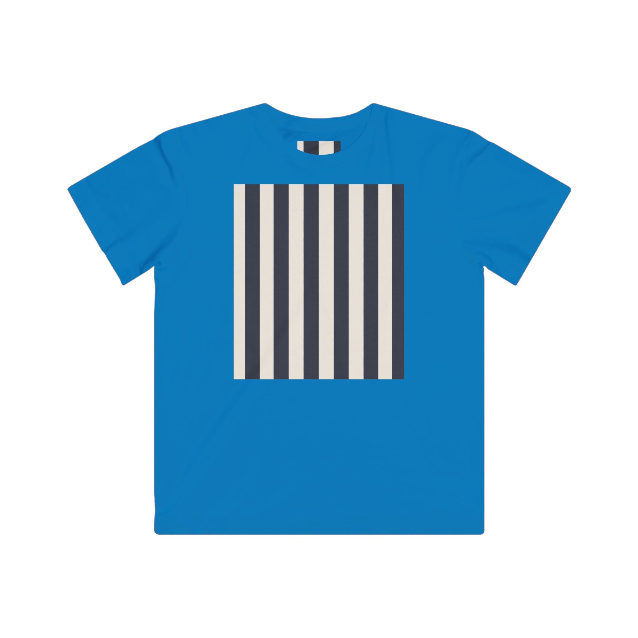 MOSiQ | Day of the Dead Kids Skull Costume Kids Striped Tee, Trendy Children's T-Shirt, Unisex Kids Wear, Casual Summer Top, Perfect Birthday Gift