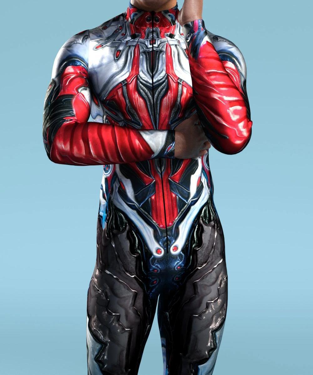 MOSiQ | Day of the Dead Halloween Tights 3D Digital Printing  Cos One-piece Play Costume