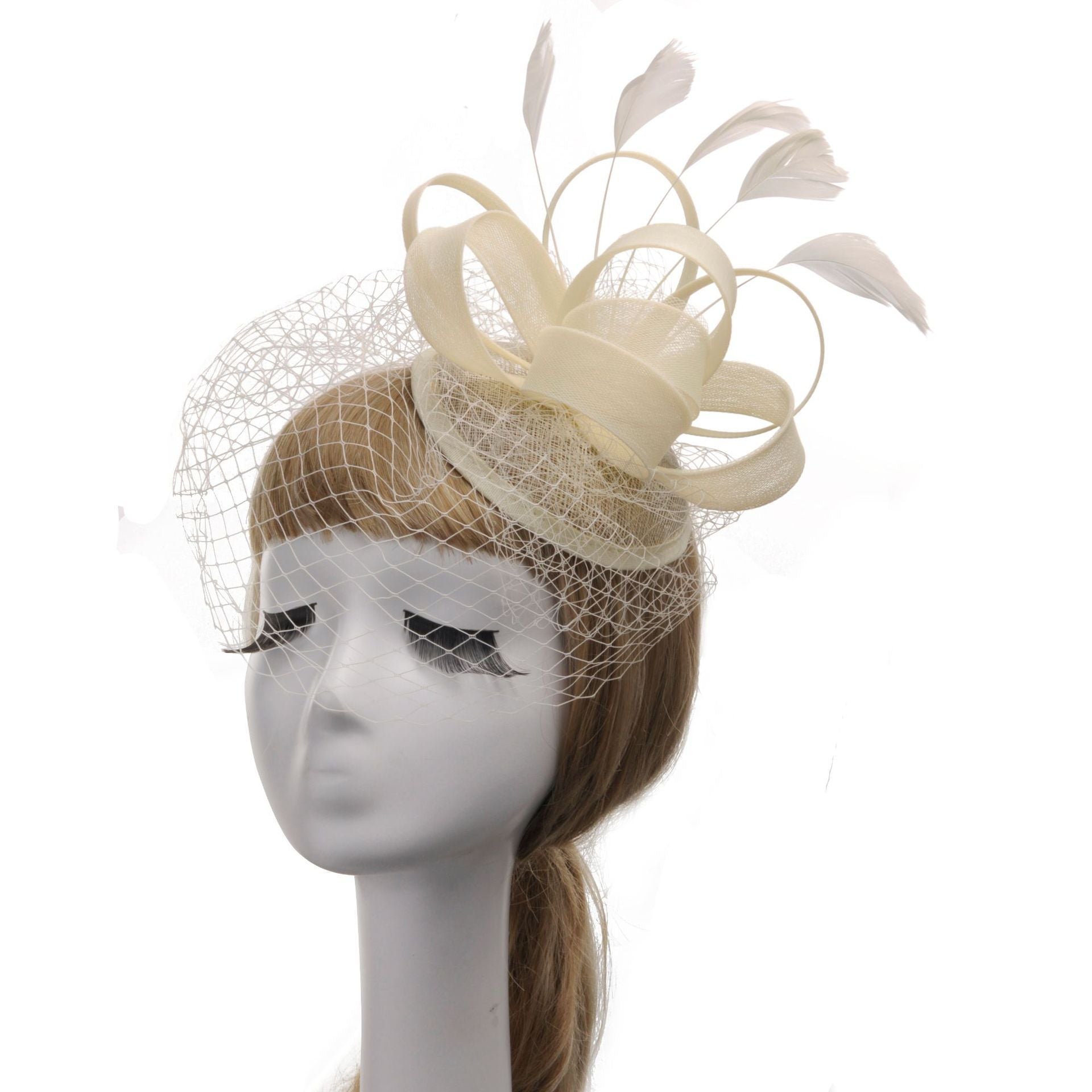 MOSiQ | Day of the Dead Lady In Top Hat Vintage Gauze Tiara Banquet