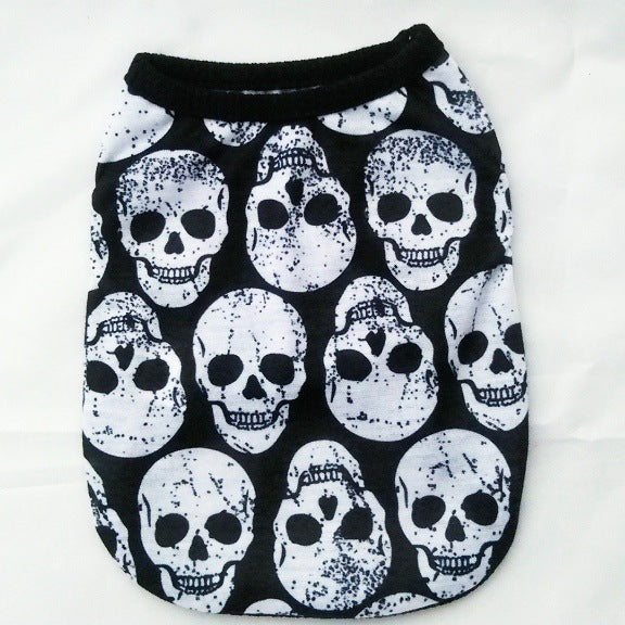 MOSiQ | Day of the Dead  Pet Clothes Skull Halloween Supplies