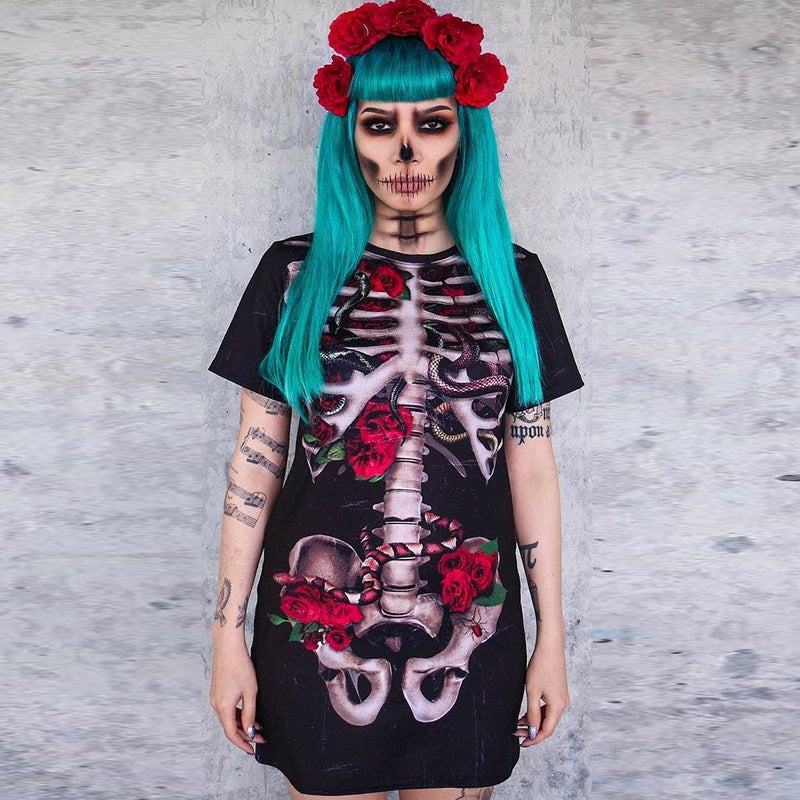 MOSiQ | Day of the Dead Heart Women's Costume