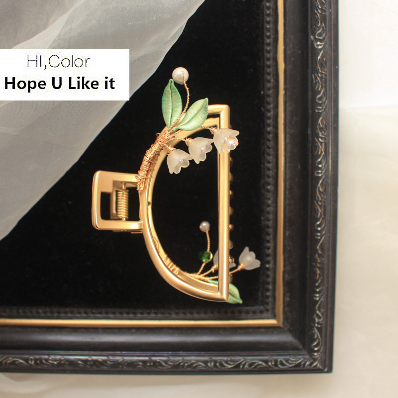 MOSiQ | Day of the Dead Flower Festival Hair Crown Wrapped With Flower Hairpin