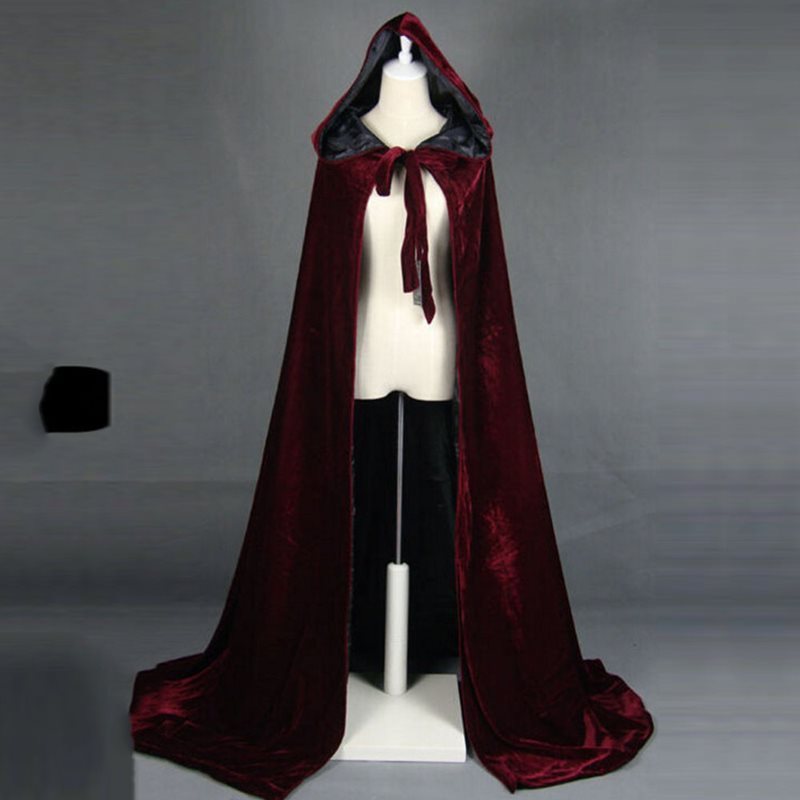 MOSiQ | Day of the Dead  Double Layer Halloween Thick Cloak Velvet Shawl