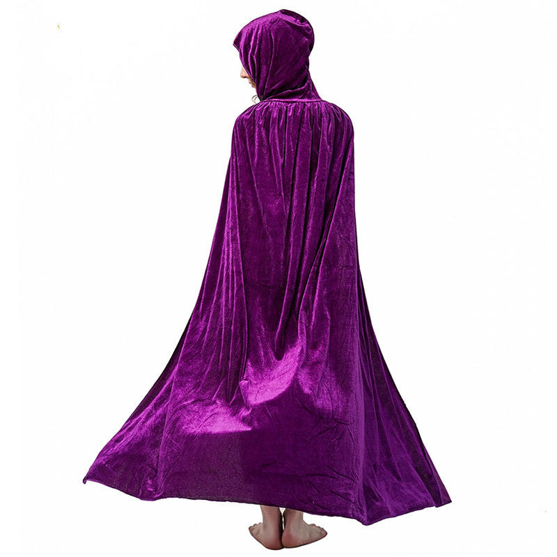 MOSiQ | Day of the Dead  Women's Gold Velvet Cape Cloak