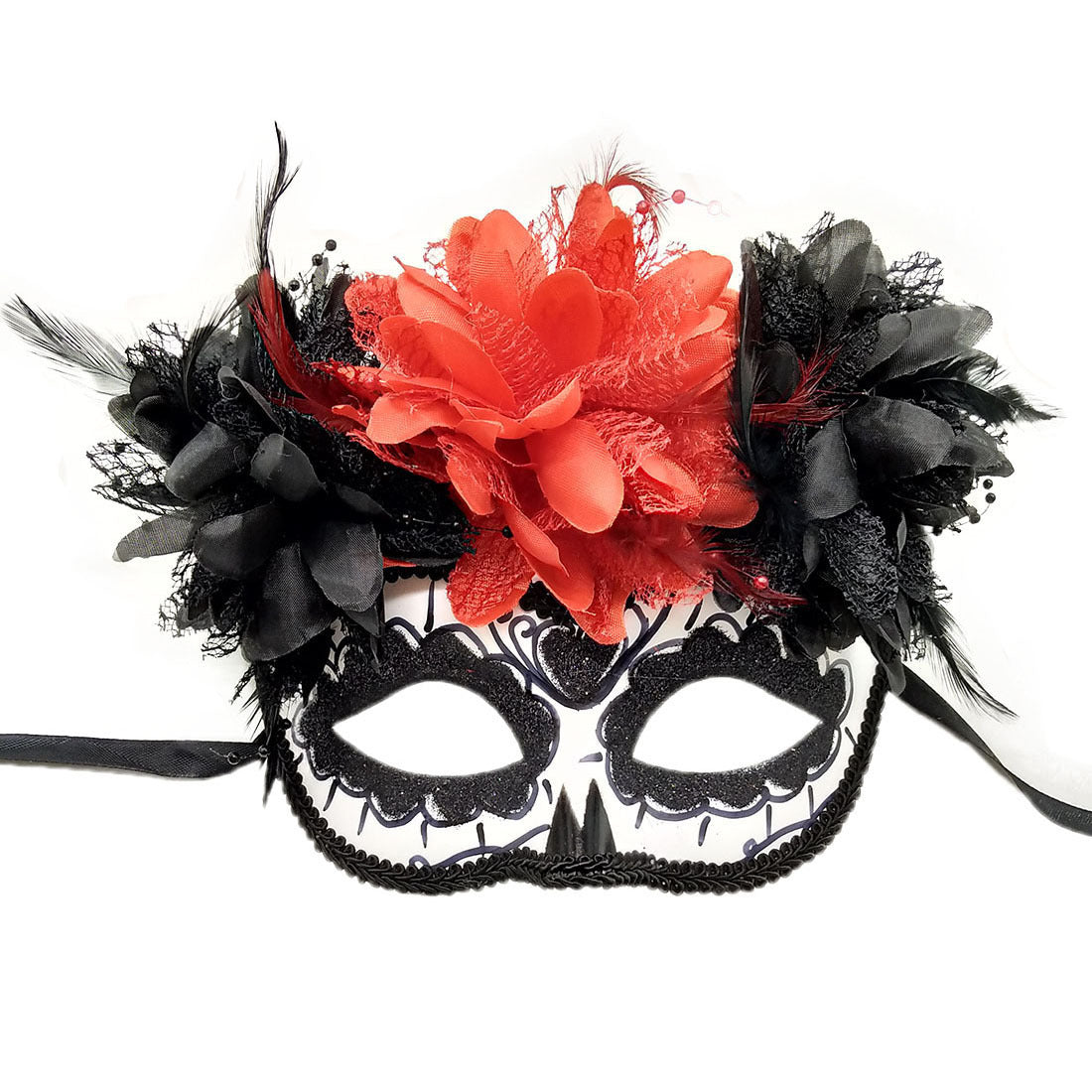 MOSiQ Day Of The Dead Masquerade Mask Cosplay Show