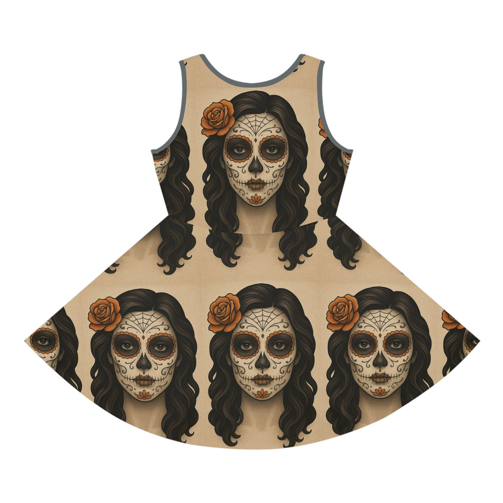 MOSiQ | Day of the Dead Girls' Havana, Halloween Dress, Party Dress
