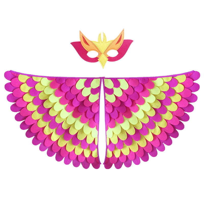 MOSIQ | Day of the Dead Felt Wings Halloween Carnival Costume