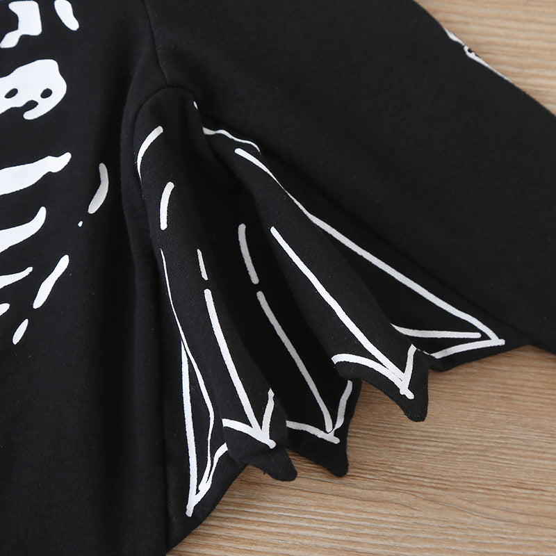 MOSiQ | Day of the Dead Halloween clothing baby long sleeve jumpsuit