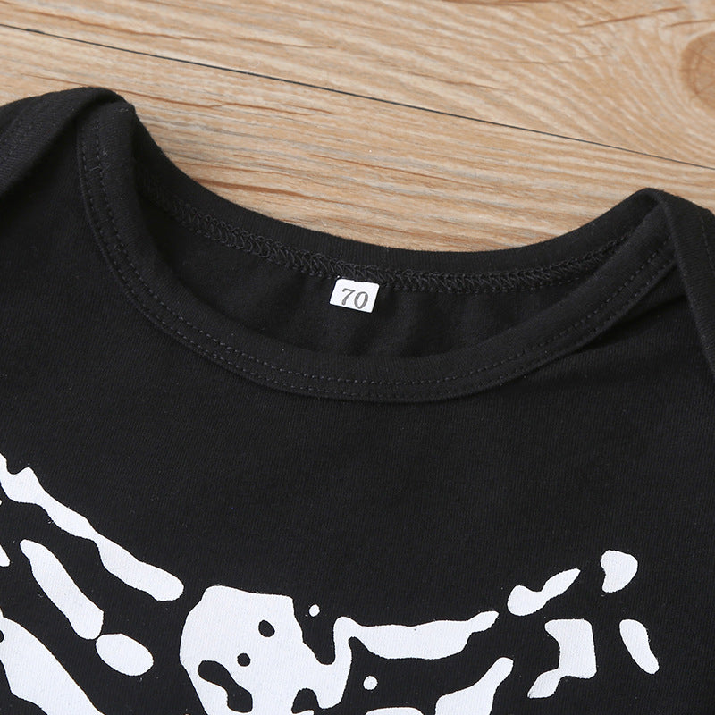 MOSiQ | Day of the Dead Halloween clothing baby long sleeve jumpsuit