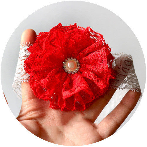 MOSiQ | Day of the Dead Baby hair with double lace flowers