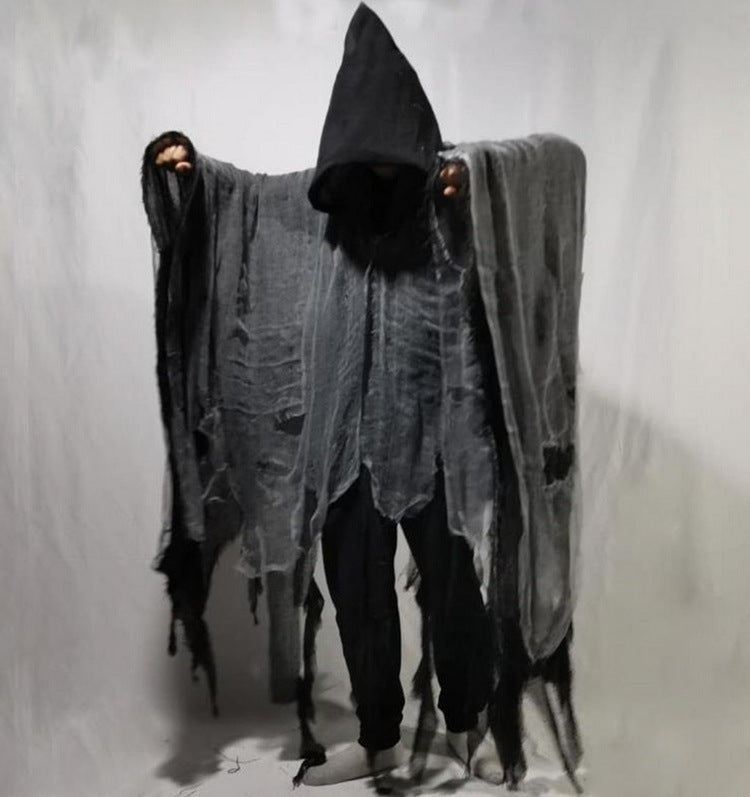MOSiC | Day of the Dead  Halloween Cloak Cos Zombie Clothing Skull Cloak Props