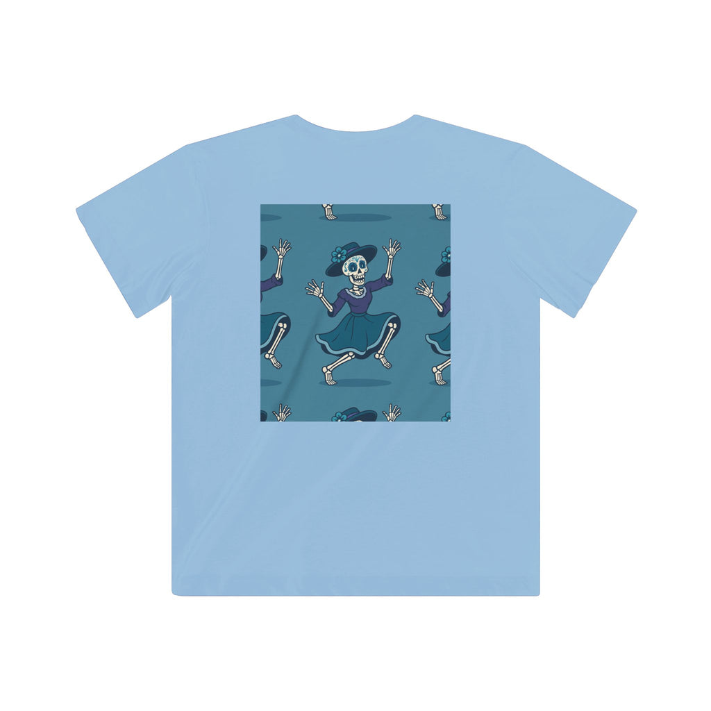 MOSiQ | Day of the Dead  Kids Halloween Skeleton Tee, Fun Kids Shirt, Spooky Costume Tee, Trick or Treat Shirt, Gift for Kids, Halloween Party Outfit