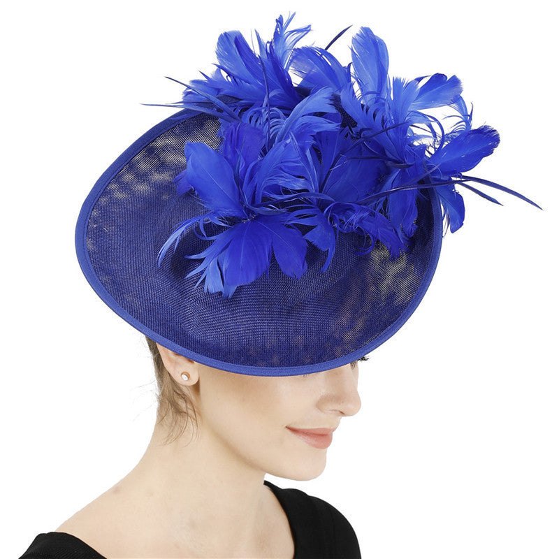 MOSiC | Day of the Dead High-End Top Hat Hair Accessories Aristocratic Ladies Feather Hat Hair Accessories Hairpin