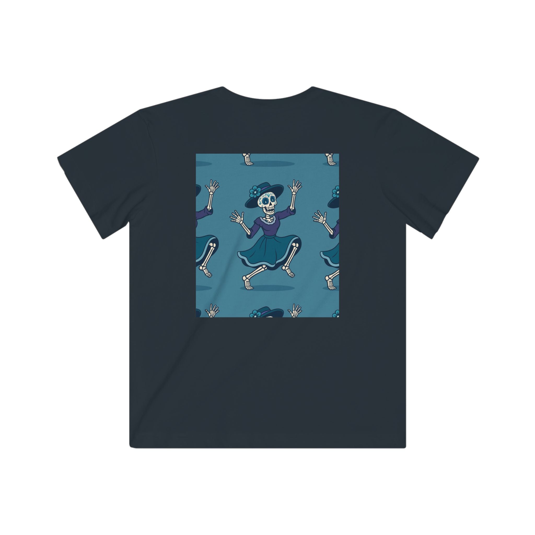 MOSiQ | Day of the Dead  Kids Halloween Skeleton Tee, Fun Kids Shirt, Spooky Costume Tee, Trick or Treat Shirt, Gift for Kids, Halloween Party Outfit