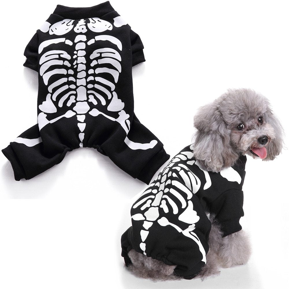 MOSiQ | Day of the Dead  Dog clothes skeleton frame