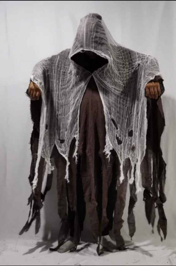 MOSiC | Day of the Dead  Halloween Cloak Cos Zombie Clothing Skull Cloak Props