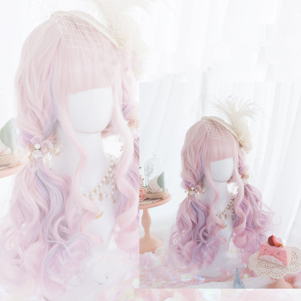 MOSiQ | Day of the Dead Cute Girl Cute Wig Female Long Curly Hair