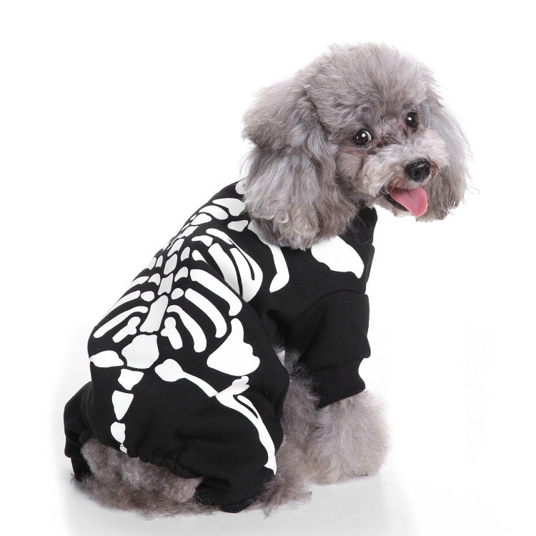 MOSiQ | Day of the Dead  Dog clothes skeleton frame