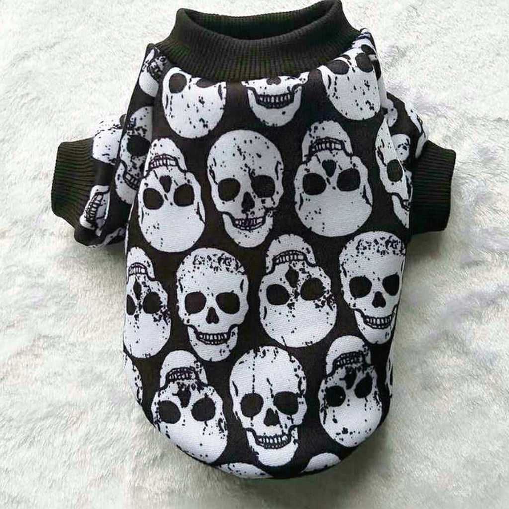 MOSiQ | Day of the Dead  Pet Clothes Skull Halloween Supplies