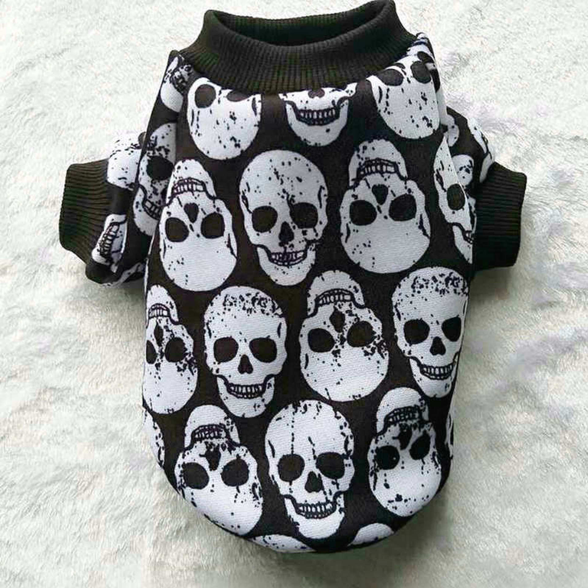 MOSiQ | Day of the Dead  Pet Clothes Skull Halloween Supplies