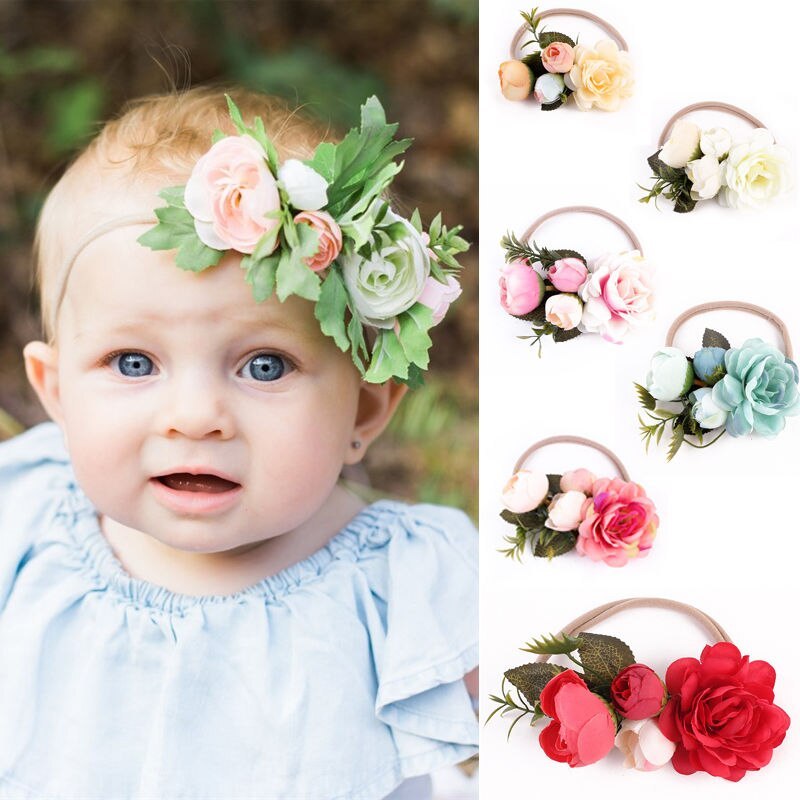 MOSiQ | Day of the Dead Handmade baby flower headdress