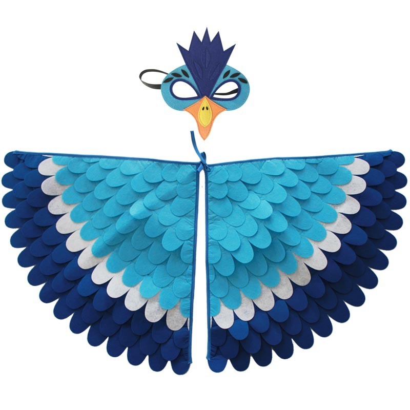 MOSIQ | Day of the Dead Felt Wings Halloween Carnival Costume