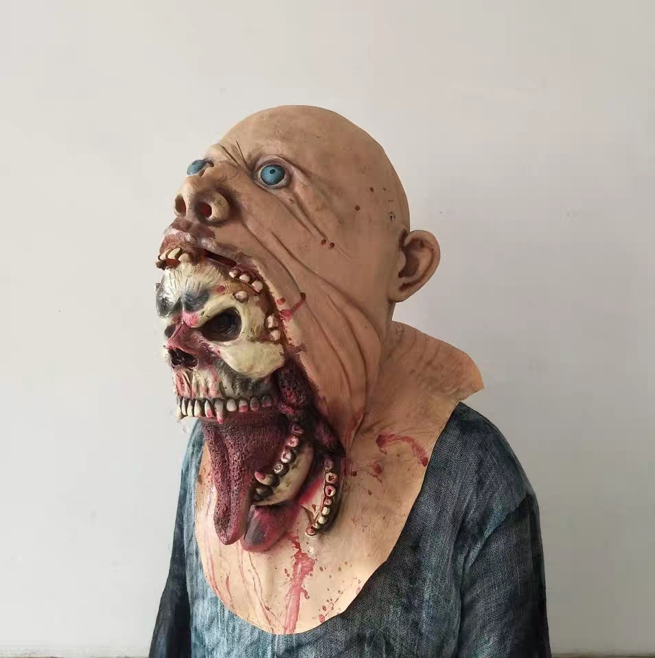 MOSiQ | Day of the Dead Halloween adult ghost mask