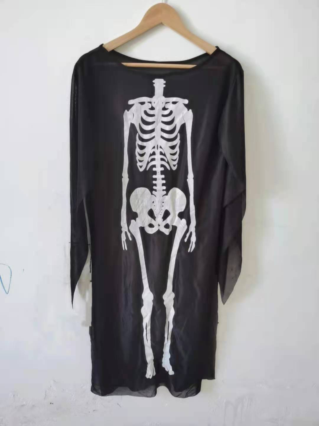 MOSiQ Day of the Dead Halloween Skeleton Makeup Ball Costume Clothing