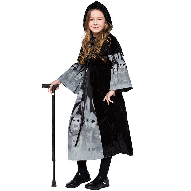 MOSIQ | Day of the Dead Halloween Children Skeleton Ghost Costume