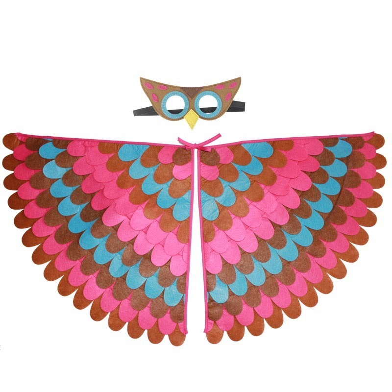 MOSIQ | Day of the Dead Felt Wings Halloween Carnival Costume