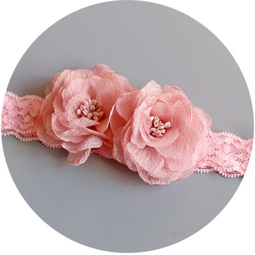MOSiQ | Day of the Dead Baby hair with double lace flowers