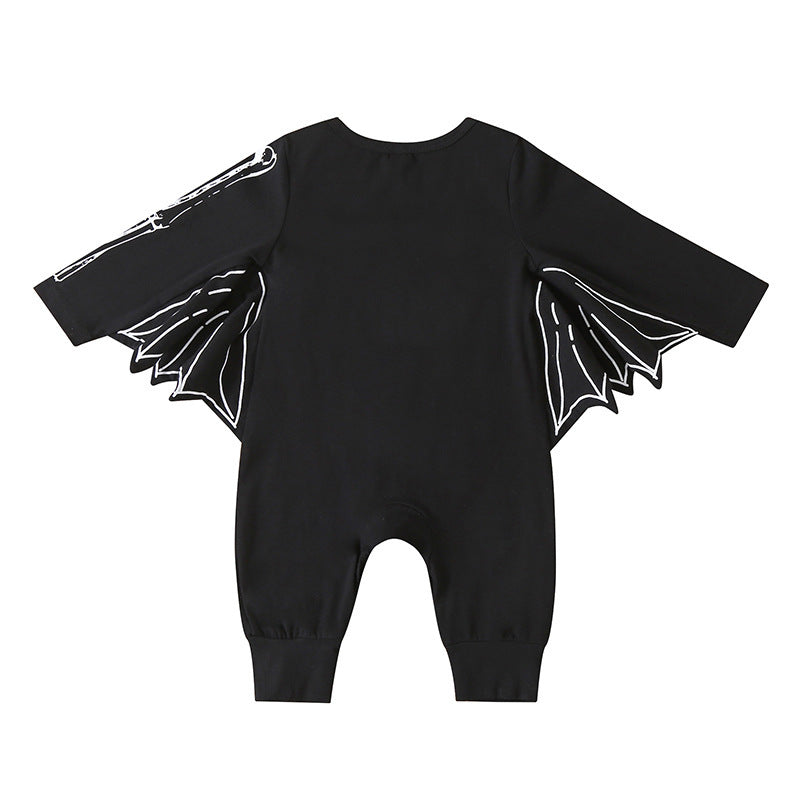 MOSiQ | Day of the Dead Halloween clothing baby long sleeve jumpsuit