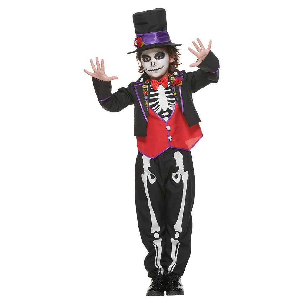 MOSiQ Day Of The Dead Little Boy Play Costume Party