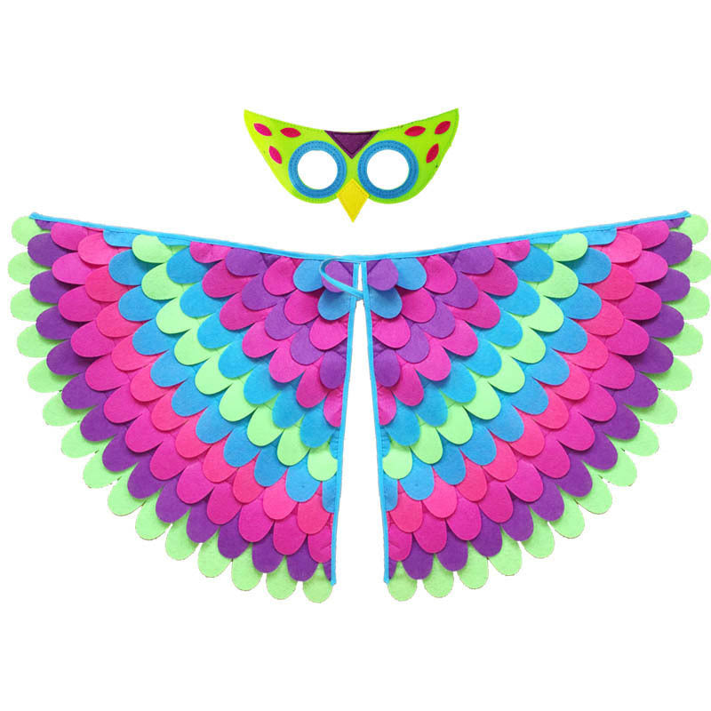 MOSIQ | Day of the Dead Felt Wings Halloween Carnival Costume