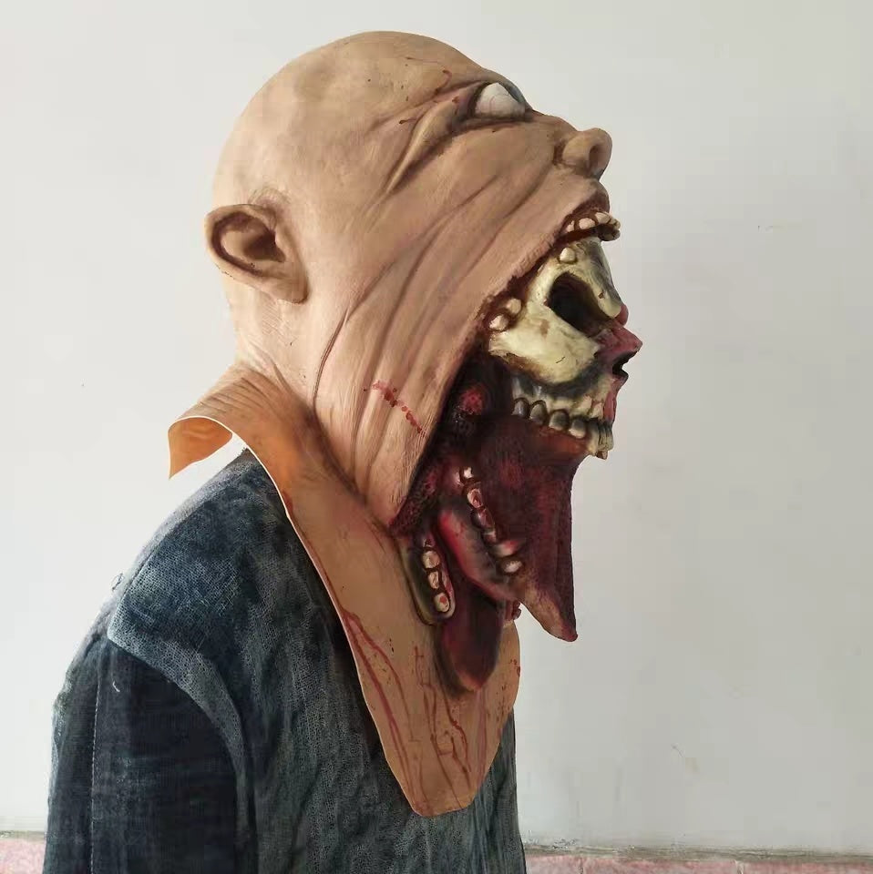 MOSiQ | Day of the Dead Halloween adult ghost mask