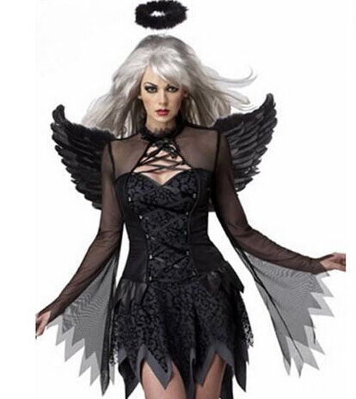 MOSiQ | Day of the Dead Women's Fallen Angel  Costume