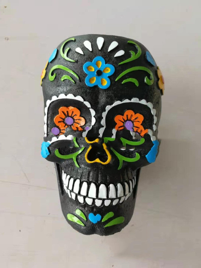 MOSiQ Day Of The Dead Skeleton Ornament Succulents