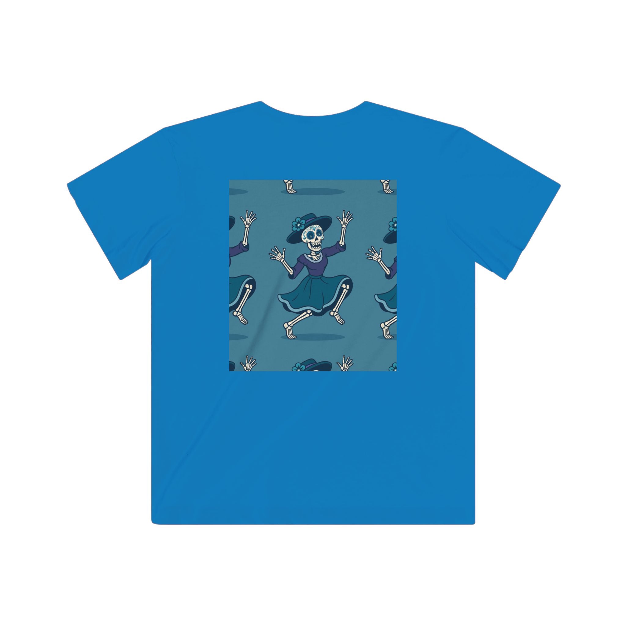 MOSiQ | Day of the Dead  Kids Halloween Skeleton Tee, Fun Kids Shirt, Spooky Costume Tee, Trick or Treat Shirt, Gift for Kids, Halloween Party Outfit